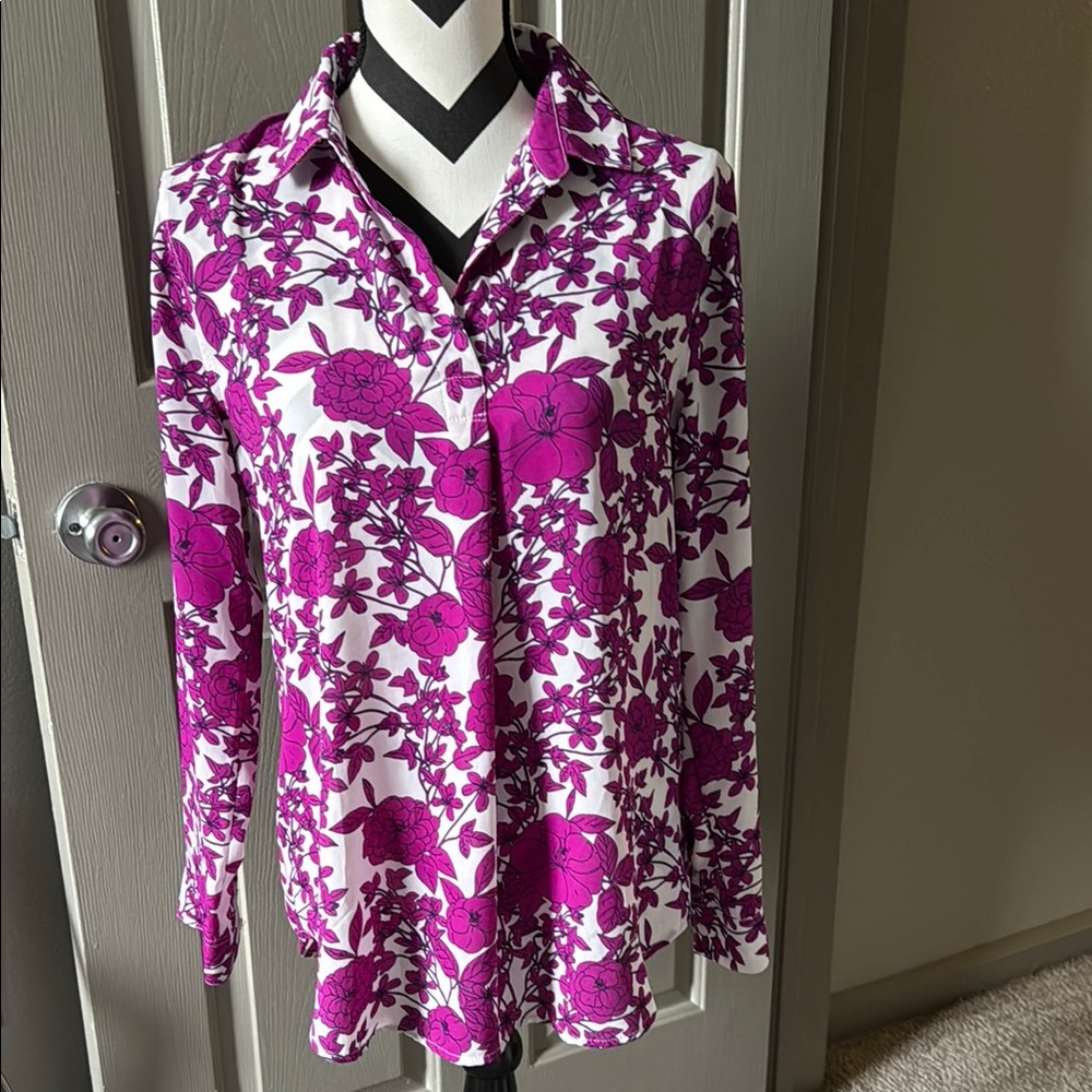 Floral Pink Women's Top